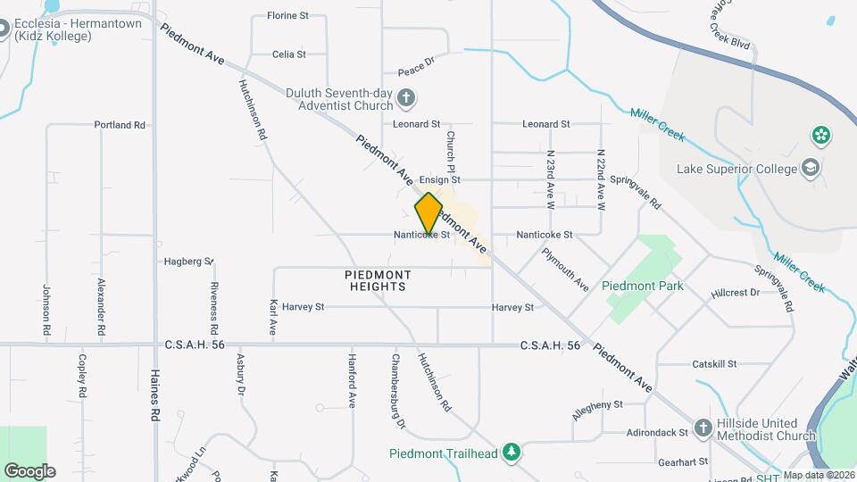 2508 Nanticoke St Map and Location Details