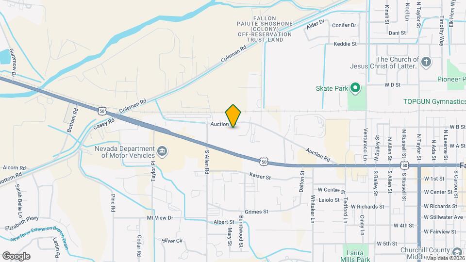 1795 Auction Rd Map and Location Details