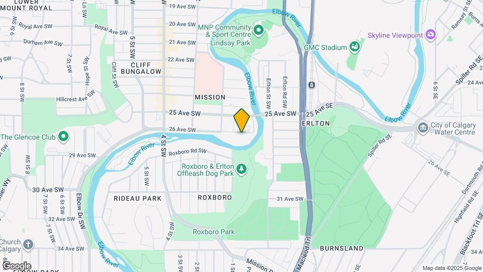 Elbow Tower Map and Location Details