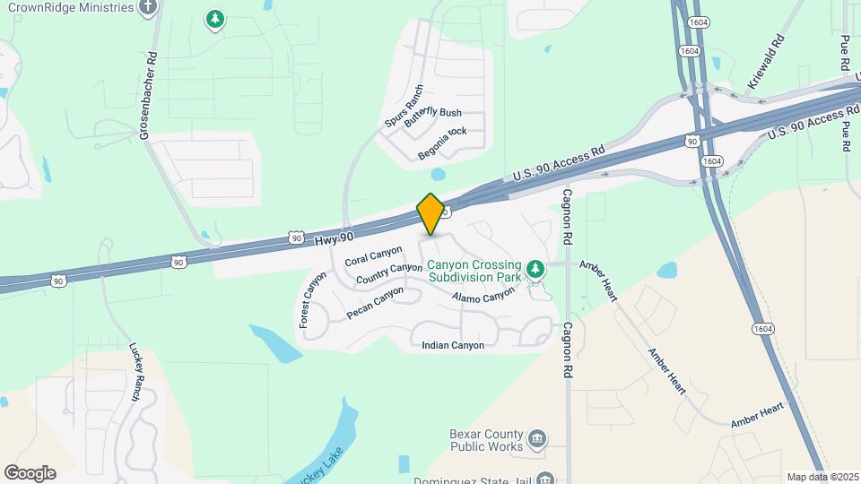 5503 Hidden Canyon Mapa y Detalles de la Ubicación