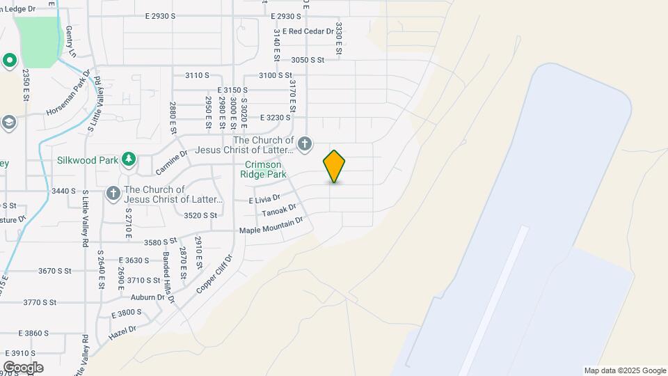 3284 E Livia Dr Map and Location Details