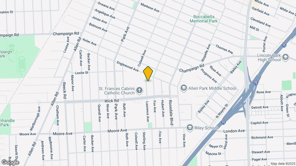 8961 Laurence Ave Map and Location Details