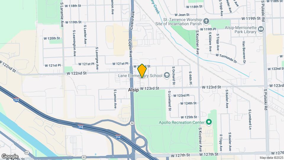 12241 S Spencer St Mapa y Detalles de la Ubicación