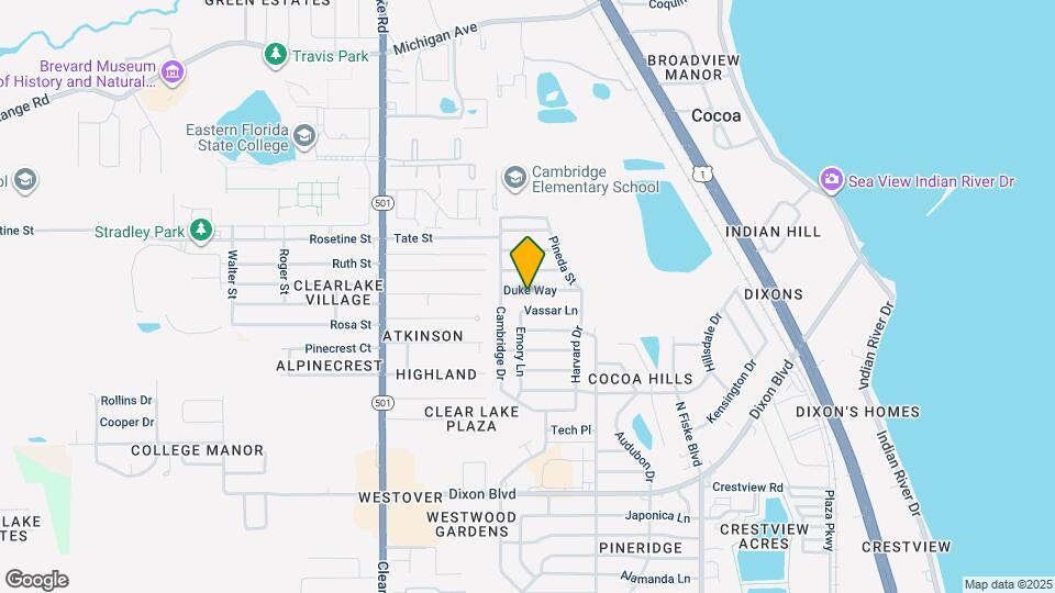 1217 Duke Way Map and Location Details
