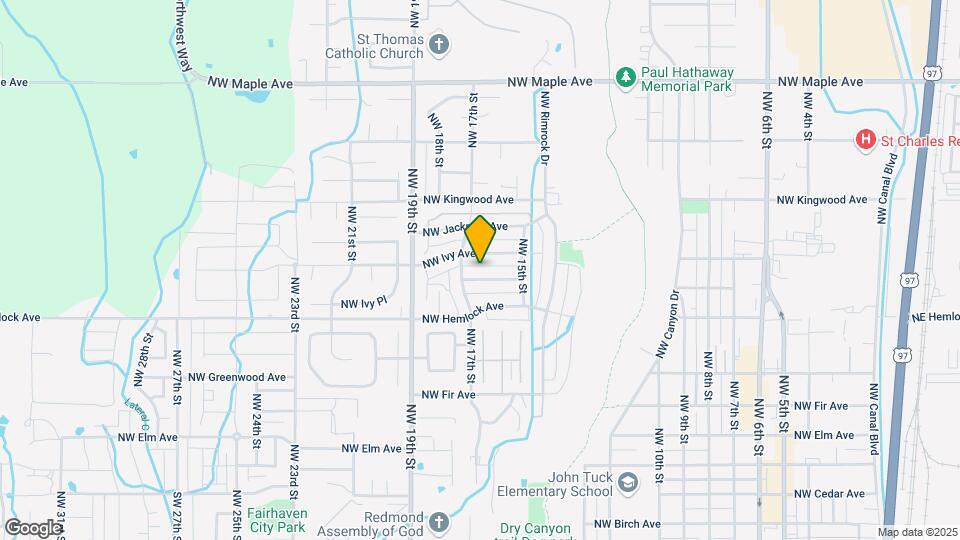 1655 NW Hickory Pl Map and Location Details