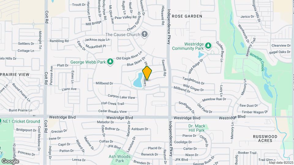 10125 Waterstone Way Map and Location Details