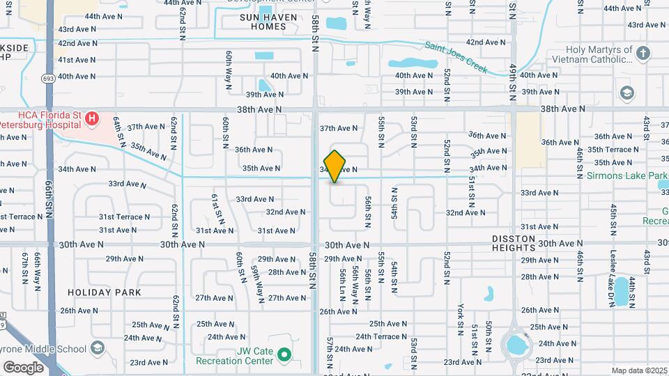 3295 57th St N Map and Location Details