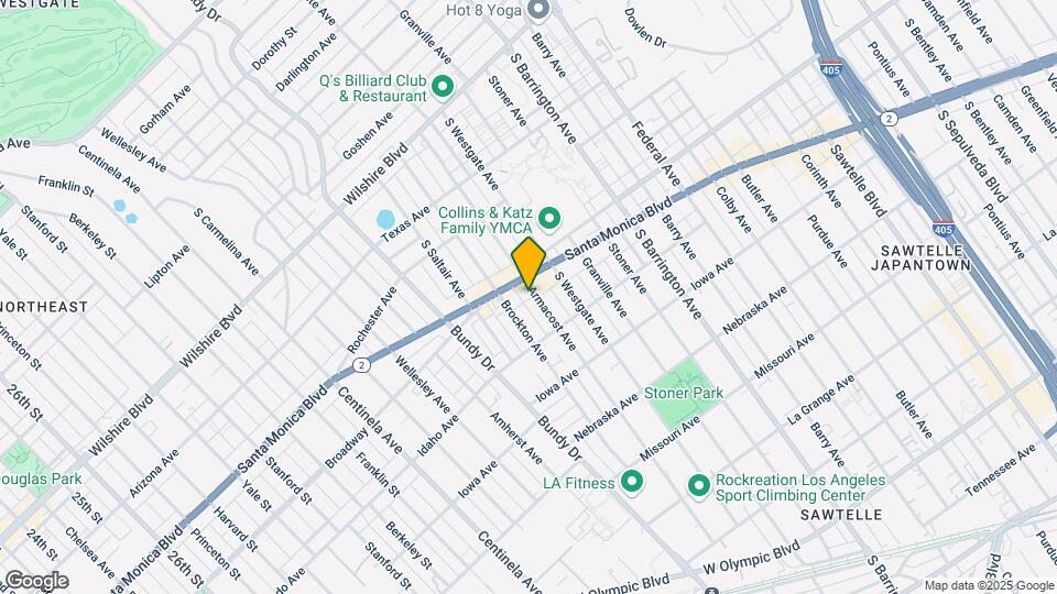 1517 Armacost Ave Map and Location Details
