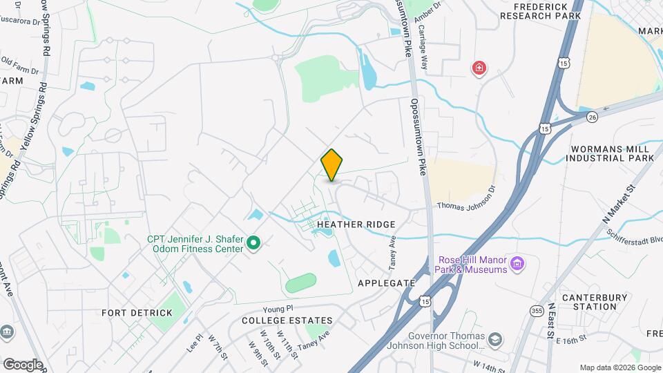 700 Heather Ridge Dr Map and Location Details