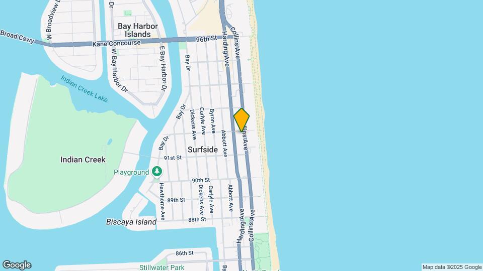 The Waverly at Surfside Beach Mapa y Detalles de la Ubicación