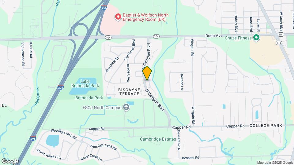 10896 Campus Heights Ln Map and Location Details