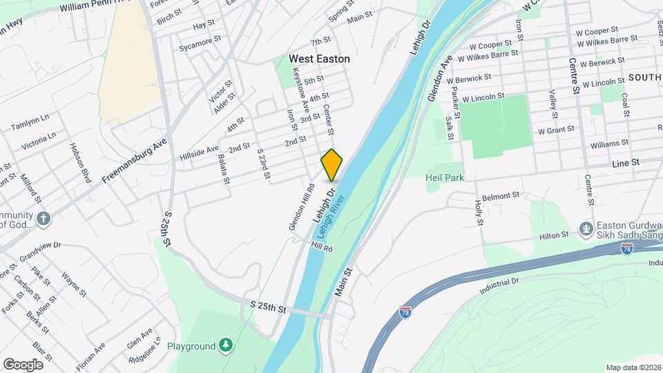 312 Lehigh Dr Map and Location Details