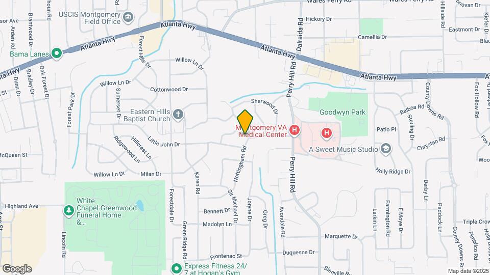 302 Nottingham Rd Map and Location Details