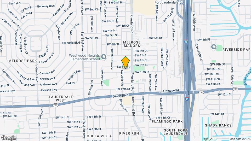 2731 SW 10th St Map and Location Details
