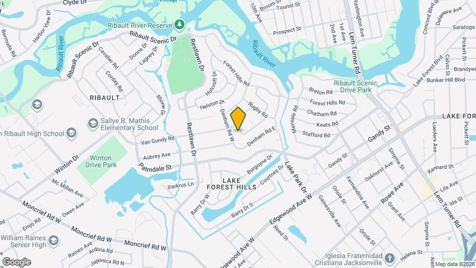 7818 Caxton Cir W Map and Location Details