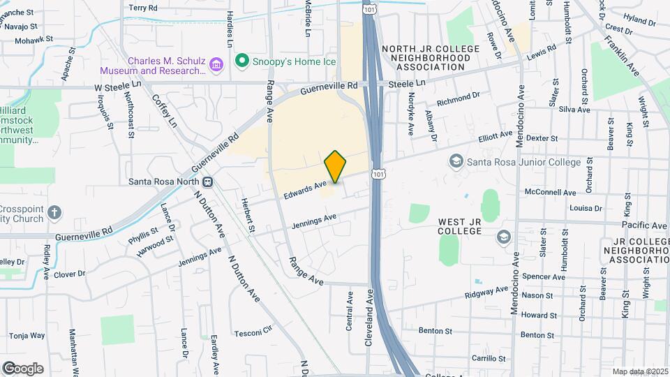 1060 Edwards Ave Mapa y Detalles de la Ubicación