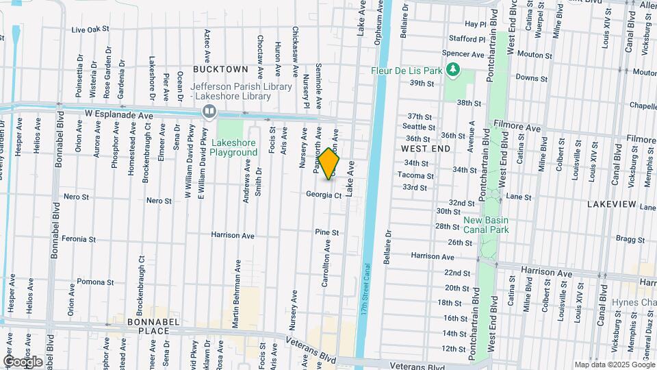 1312-1314 Carrollton Ave Map and Location Details