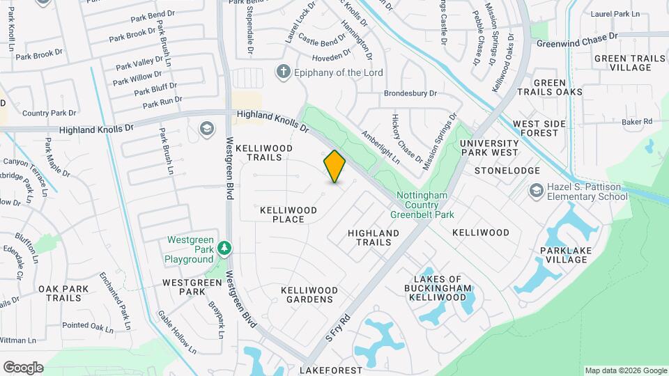 20411 Spring Rose Dr Map and Location Details