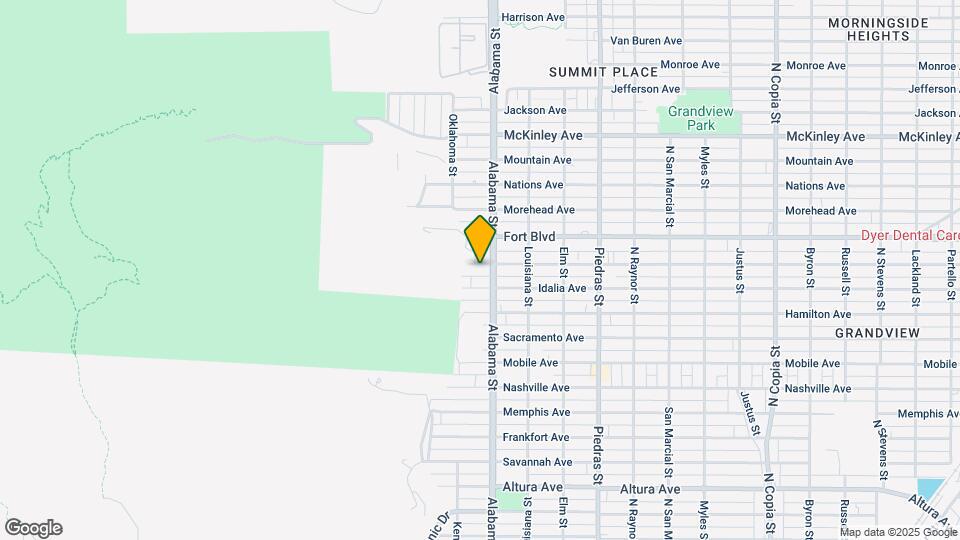 2524 Porter Ave Map and Location Details