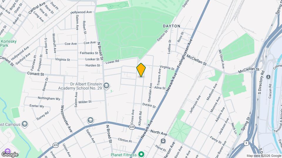 1018 Kilsyth Rd, Unit 2 Mapa y Detalles de la Ubicación