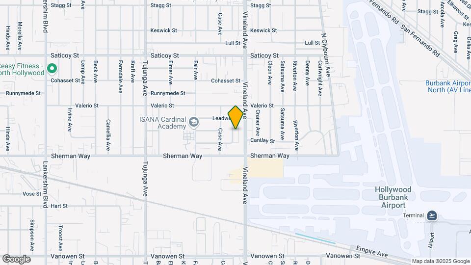 7254 Ensign Ave Mapa y Detalles de la Ubicación