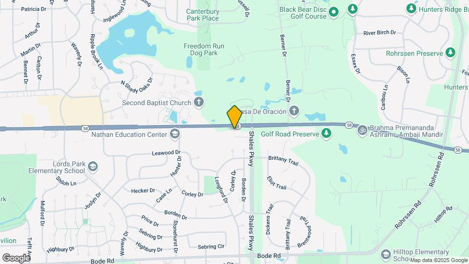 1302 Dancing Bear Ln Map and Location Details