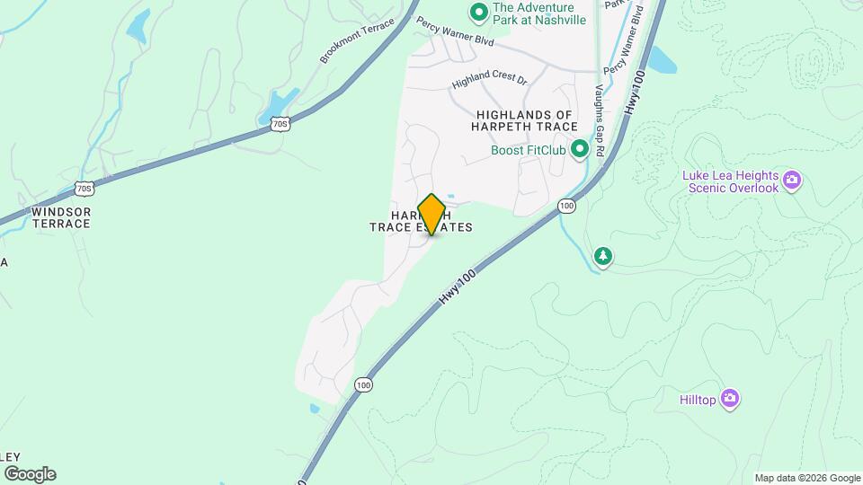 727 Harpeth Trace Dr Mapa y Detalles de la Ubicación