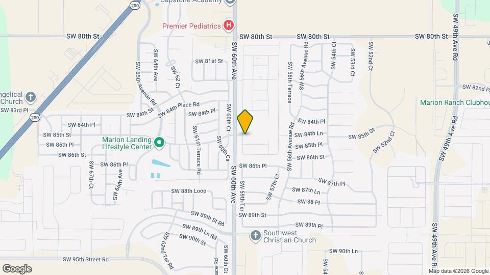 8521 SW 59th Ter Map and Location Details