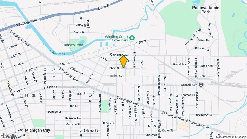 509 Hobart St Map and Location Details