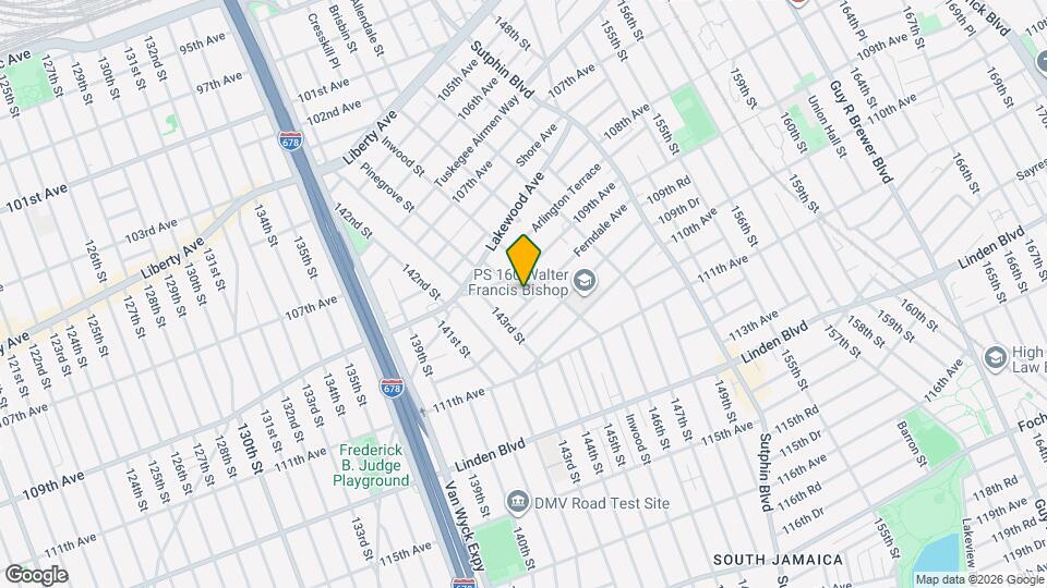 109-19 Pinegrove St Map and Location Details