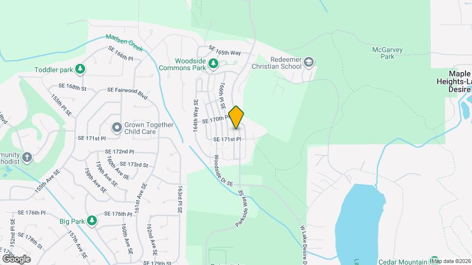 17061 Parkside Way SE Mapa y Detalles de la Ubicación