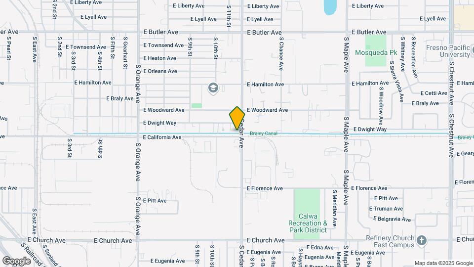 2074-2078 S Cedar Ave Map and Location Details