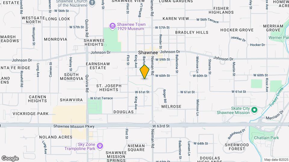 6029 Barton St Map and Location Details