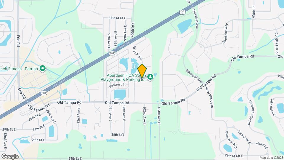 10113 36th Ct E Map and Location Details