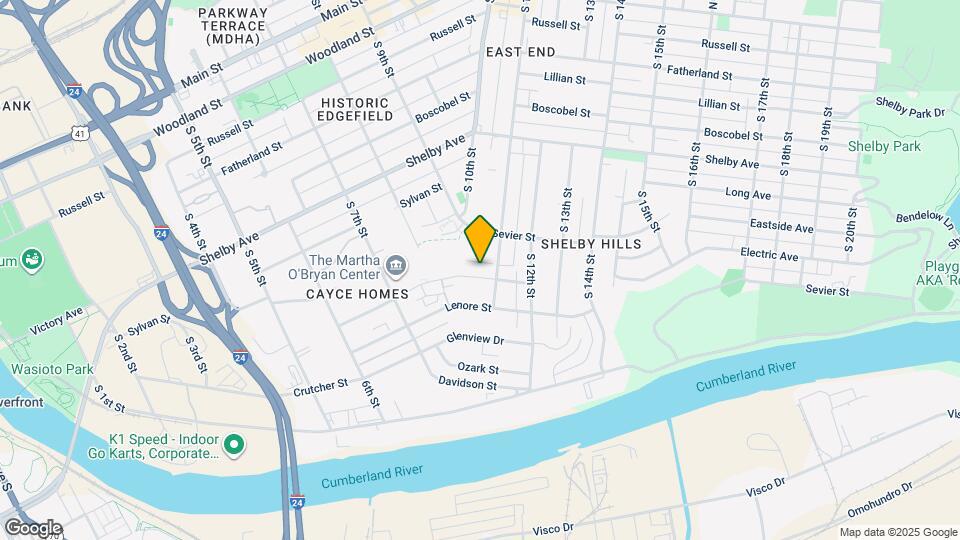 1007 Dew St Map and Location Details