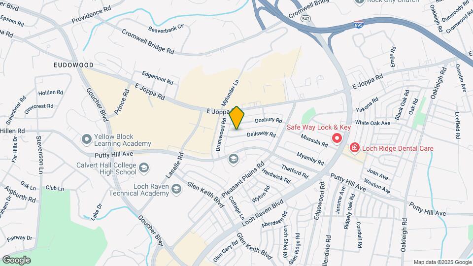 1514 Dellsway Rd Map and Location Details
