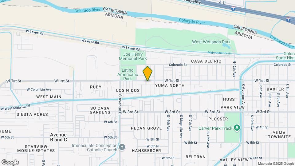 2195 W 1st St Map and Location Details