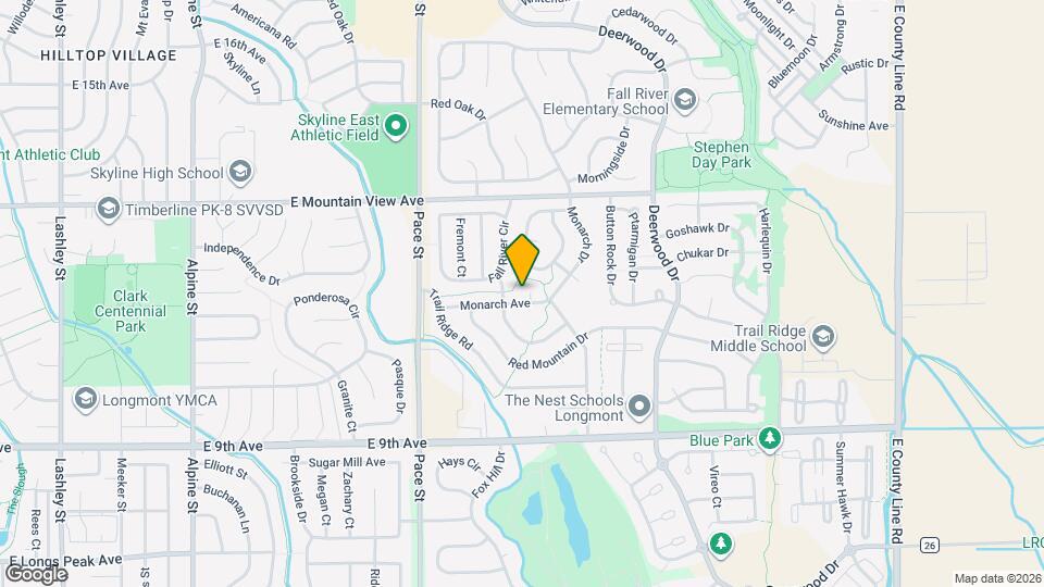 1308 Monarch Ct Map and Location Details