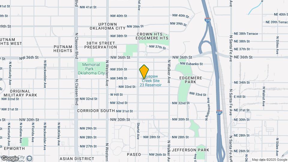 704 NW 34th St Map and Location Details