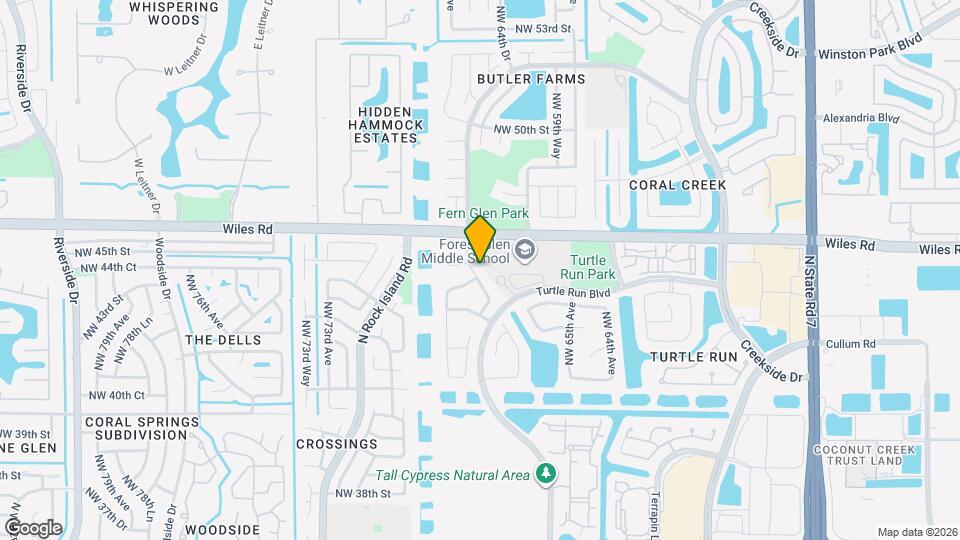 4433 NW 67th Ave Mapa y Detalles de la Ubicación