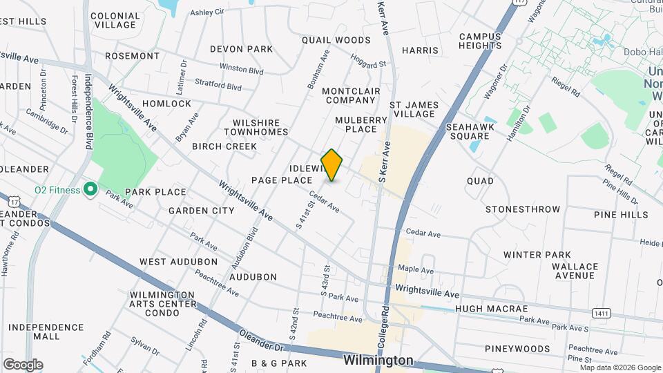 927 S 41st St Map and Location Details