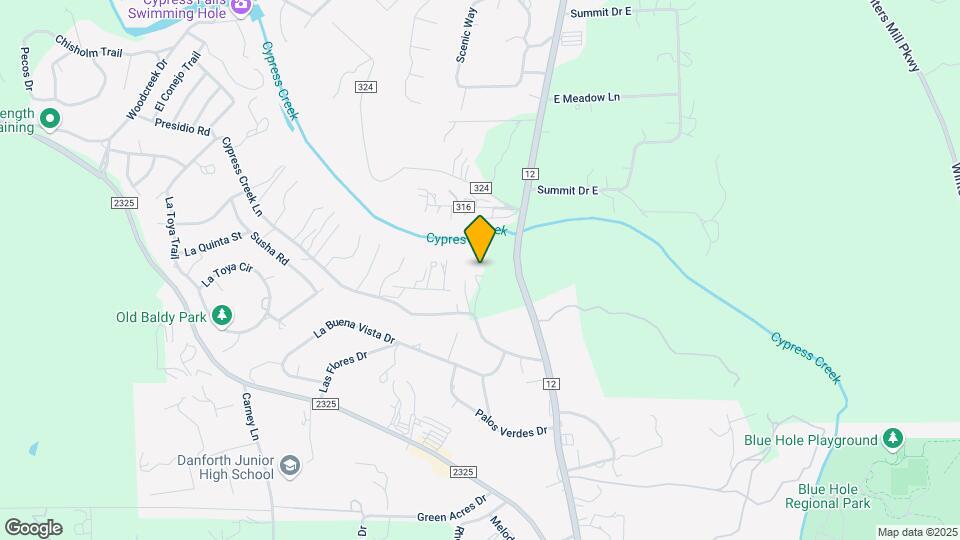226 Cypress Creek Ln Map and Location Details