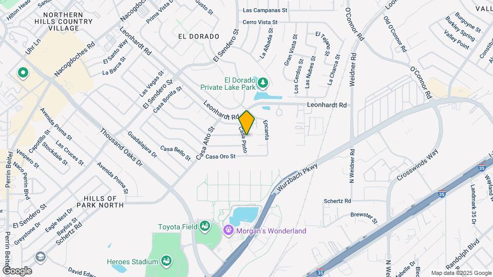 11626 Casa Pinto Map and Location Details