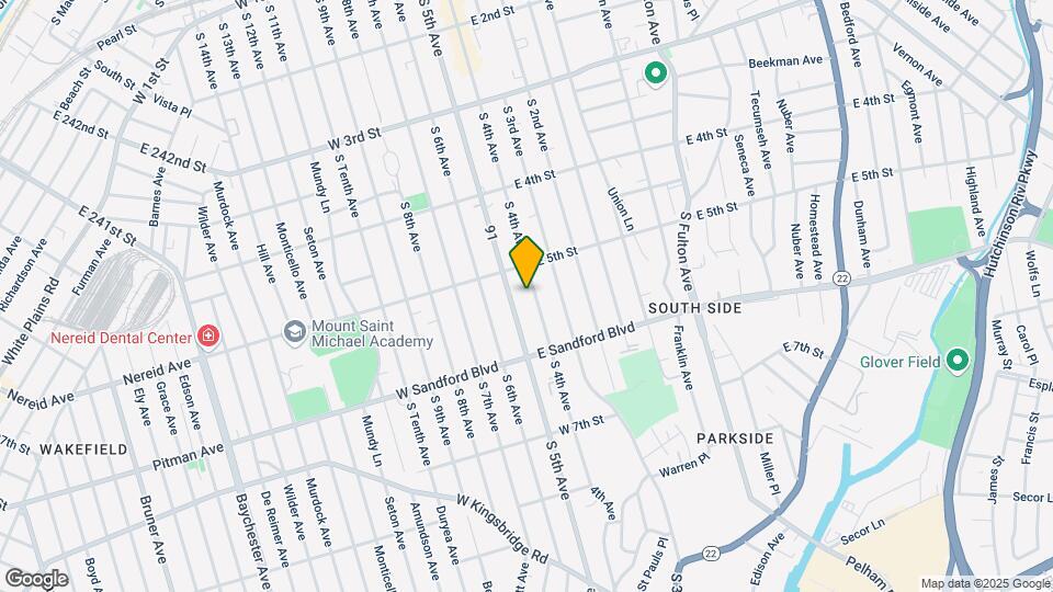 422 S 4th Ave, Unit #1 Map and Location Details