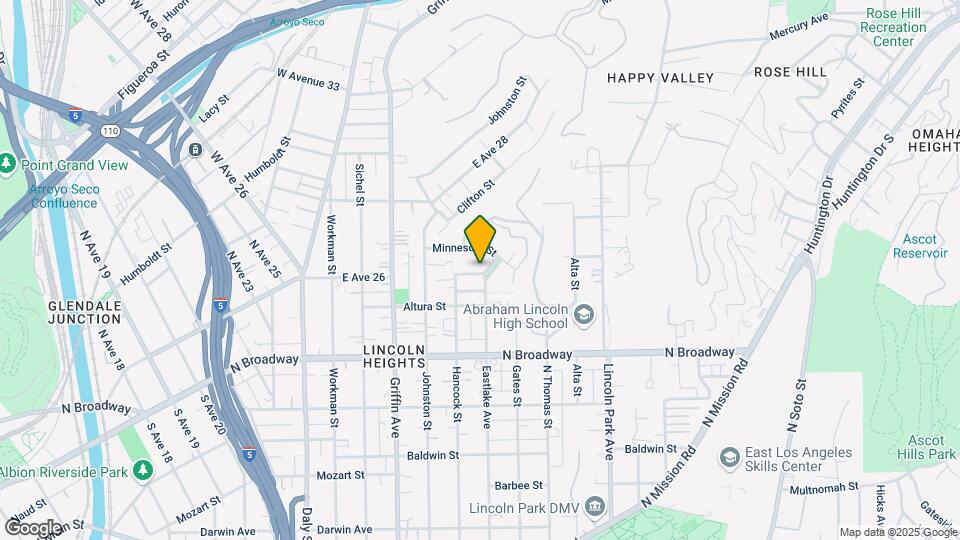 2545 Eastlake Ave Map and Location Details