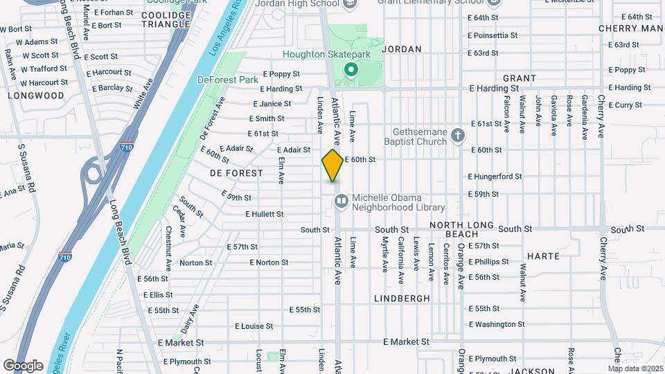 5917 Atlantic Ave Map and Location Details