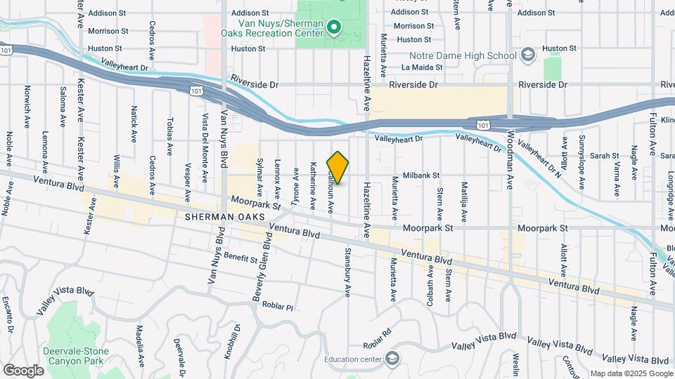 4456 Calhoun Ave Map and Location Details