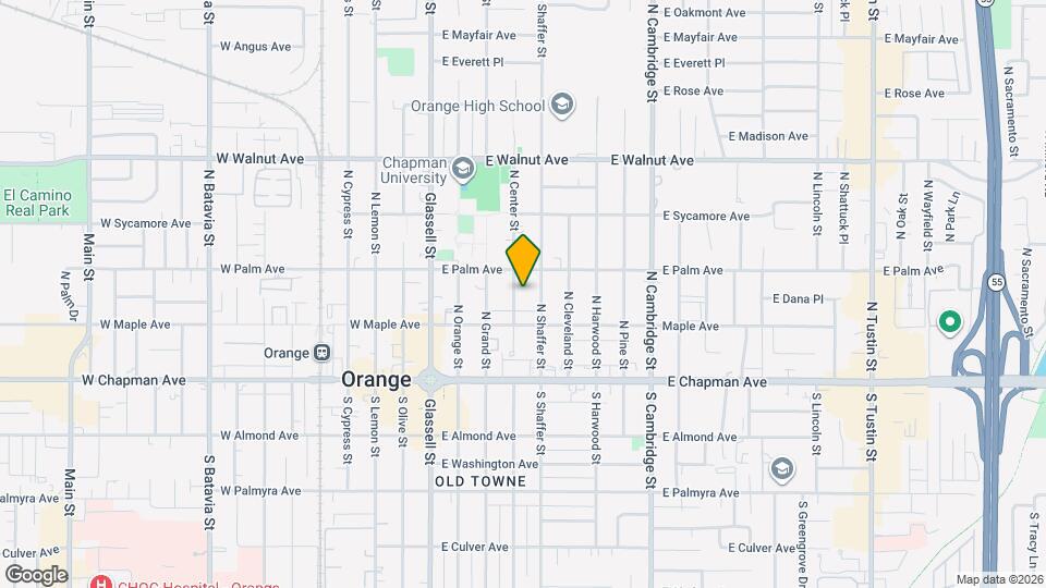 253 N Center St Map and Location Details