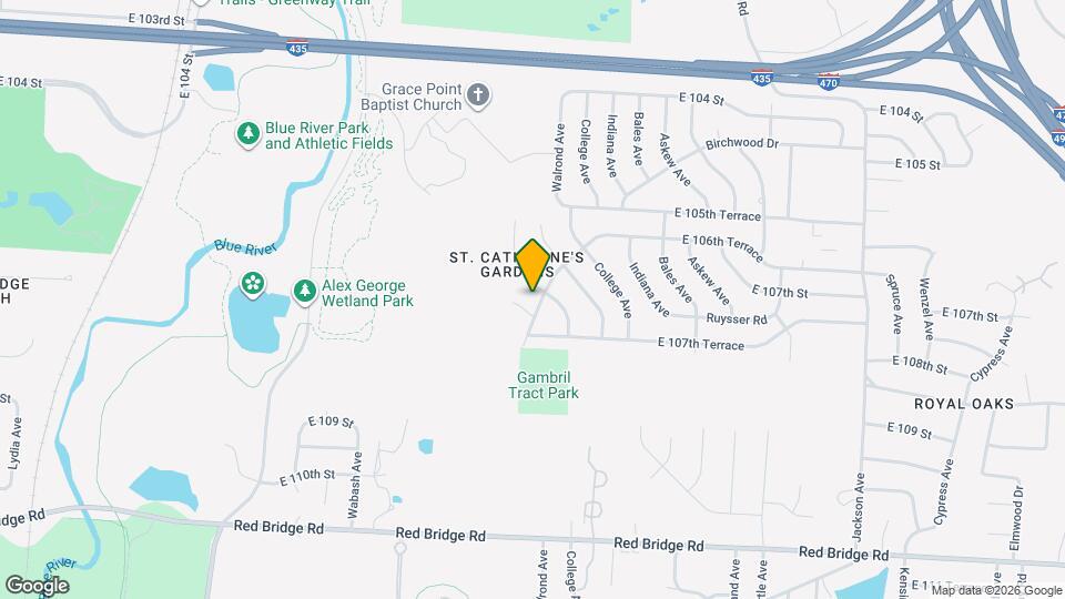 10702 St Catherines Ln Map and Location Details