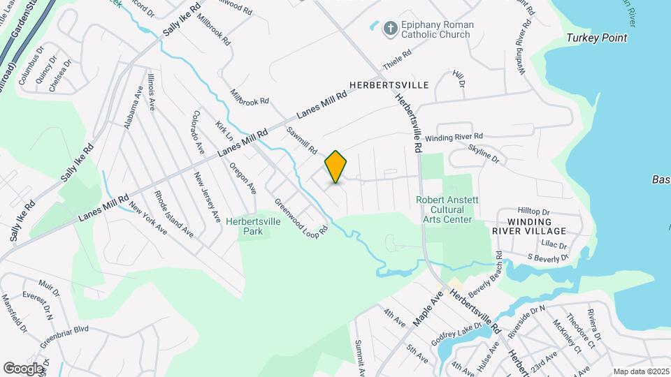 87 Creek Rd Map and Location Details